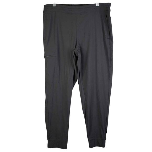 Columbia Pants Black Cargo Jogger Hiking Womens Size Large L Black Drawstring - Picture 2 of 10